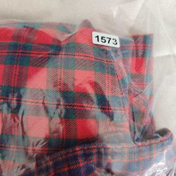 Vintage Y2K Plaid Shirt Dress Collar SZ S Mixed Print Tunic‎ Cotton - Picture 13 of 13